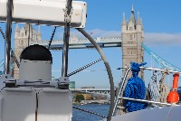 Londyn – Ramsgate – 65 Mm<br />Ramsgate – Dover – 15 Mm<br />Dover – Boulogne-sur-Mer – 25 Mm<br />Boulogne-sur-Mer – Dunkierka – 40 Mm<br />Dunkierka – Ostenda – 25 Mm<br />Ostenda – IJmuiden – 100 Mm<br />IJmuiden – Amsterdam 15