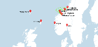 Ålesund - Hjørundfjorden - Geirangerfjorden - Romsdalsfjorden - Vinjefjorden - Ålesund